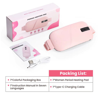 ComfortWave Electric Heating Pad - Your Ultimate Solution for Menstrual Cramps and Abdominal Discomfort