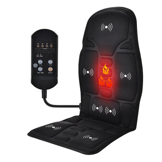 Transform Your Relaxation with the Ultimate Full-Body Electric Massage Cushion - Perfect for Home, Office, and On-the-Go Comfort!
