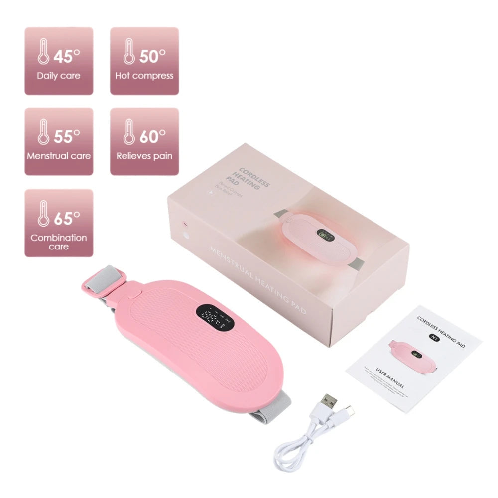 ComfortWave Electric Heating Pad - Your Ultimate Solution for Menstrual Cramps and Abdominal Discomfort